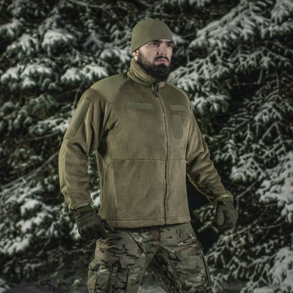Кофта M-Tac Battle Fleece Polartec Tan Фото 3